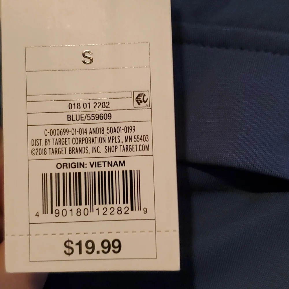 Blue, long sleeved blouse from A New Day, size SMALL, NWT - Picture 4 of 5